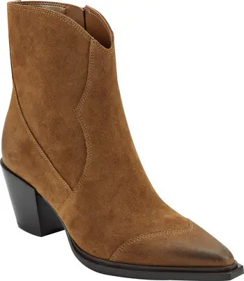 Marc Fisher LTD Giulie Pointed Cap Toe Bootie (Women) | Nordstrom | Nordstrom