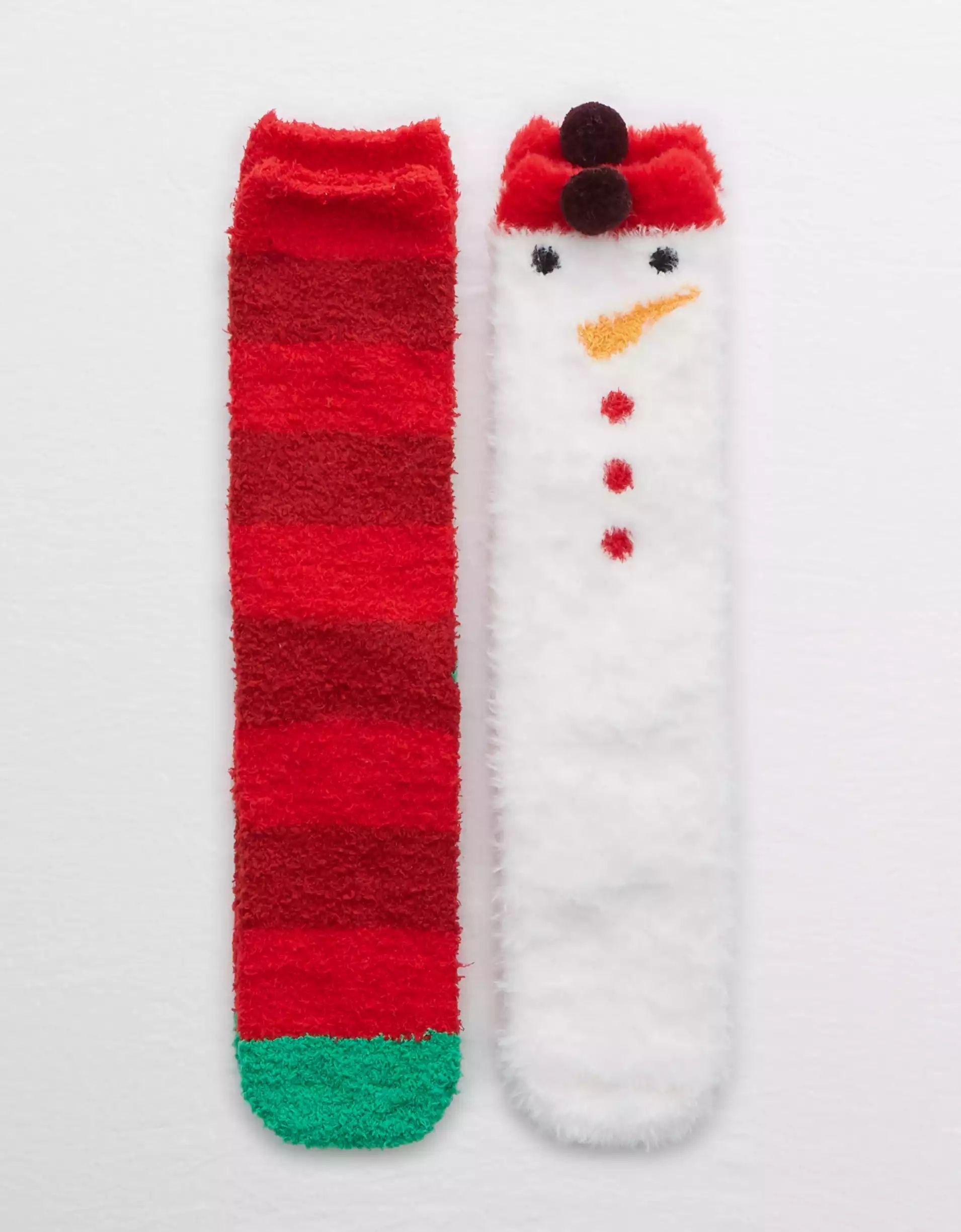 Aerie Fuzzy Gifting Socks 2-Pack | American Eagle Outfitters (US & CA)