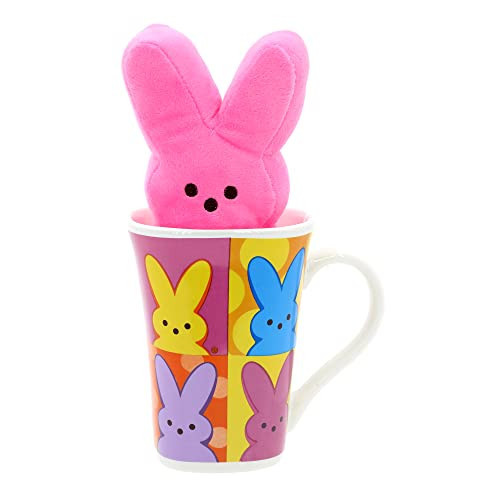 Animal Adventure Peeps Collectible 6" Peeps Plush and Mug GiftsetPink Peep in a 15oz Mug | Amazon (US)