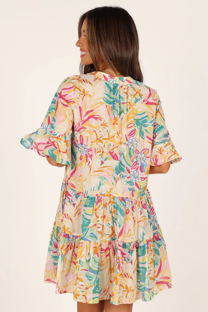 Carry Babydoll Mini Dress - Multi | Petal & Pup (US)