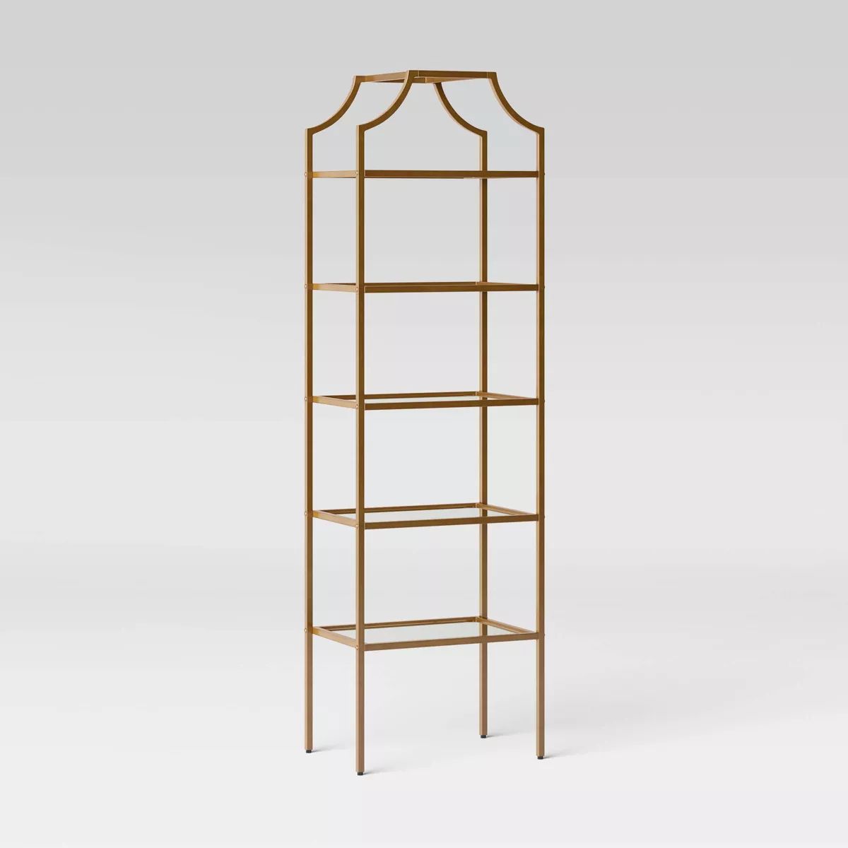 Metal/Glass Linen Tower Brass - Threshold™ | Target