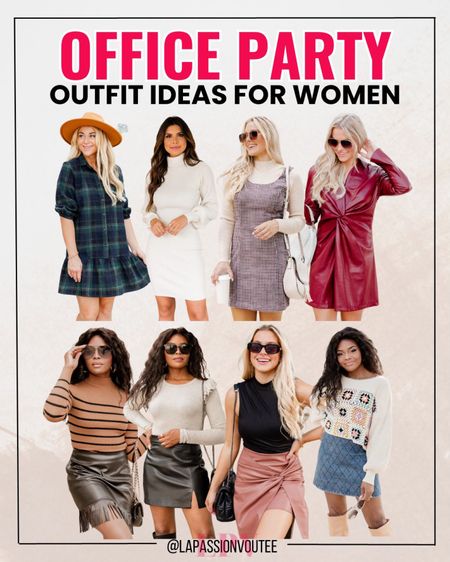 Office party outfit ideas for women 

#LTKstyletip #LTKparties #LTKfindsunder100