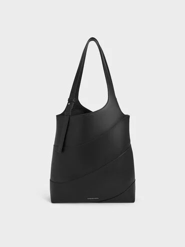 Noir Trin Tote Bag | CHARLES & KEITH | Charles & Keith EU