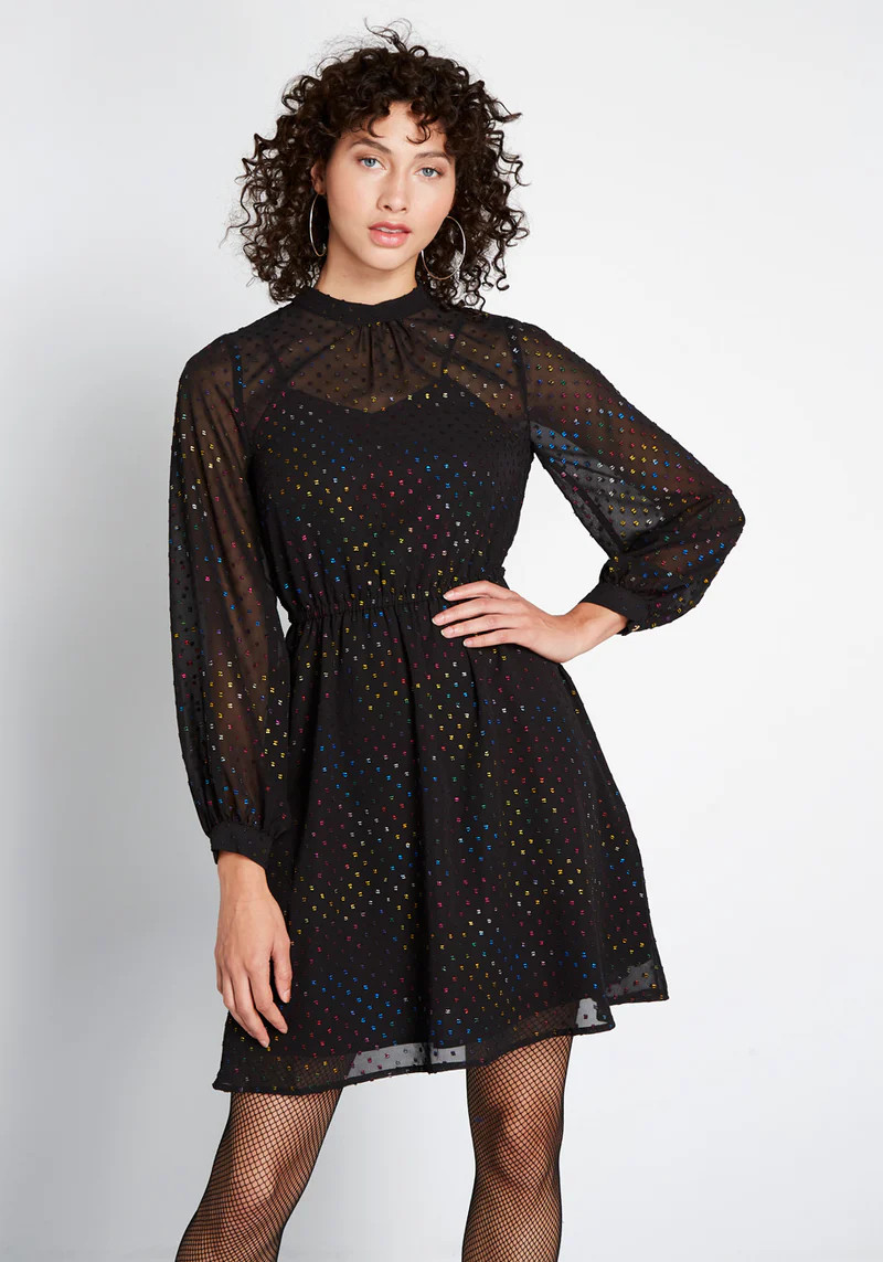 Established Aplomb Long Sleeve Dress | ModCloth