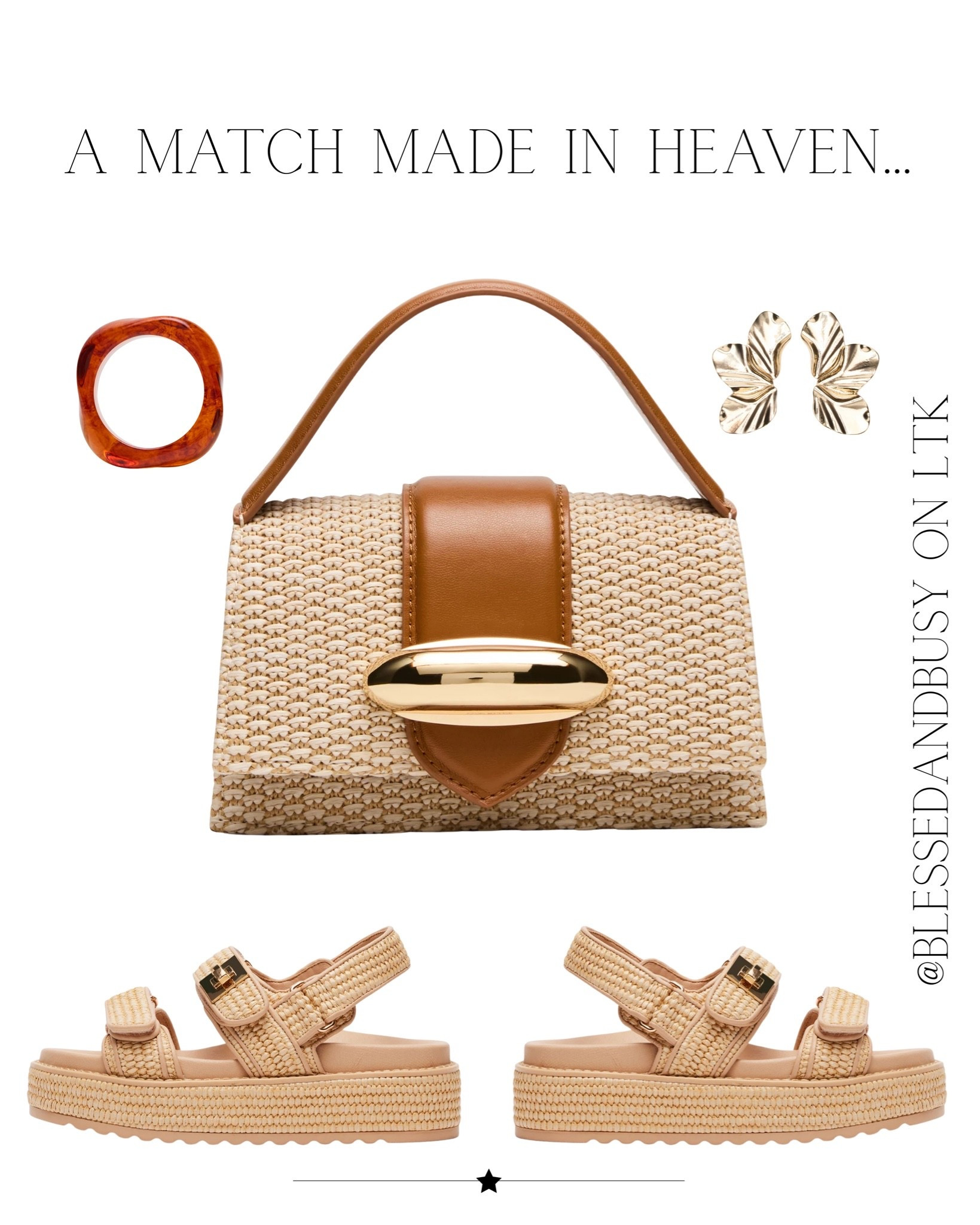 Steve Madden purse and sandals, a match made in heaven and right on time. 🤍 Natural tones that go with everything and perfect for the beach, the cookout, or wherever the weekend takes you. Take advantage of this Memorial Day sale. Both are linked below. Tap to shop before the sale ends. 🌿 #memorialdaysale #naturalcolor #handbag #sandals

#LTKSaleAlert #LTKTravel #LTKOver40