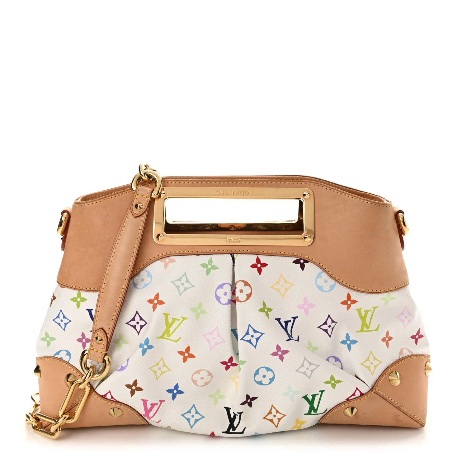 Monogram Multicolor Judy MM White | FASHIONPHILE (US)