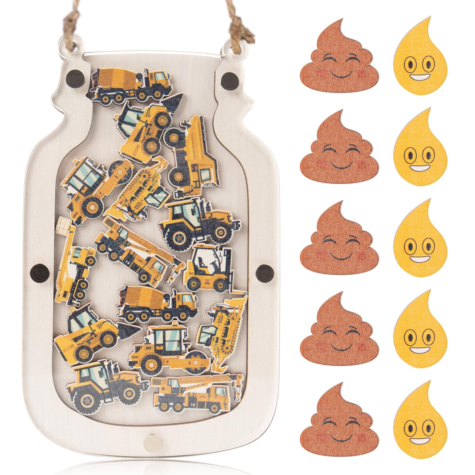 40 Pcs Reward Jar for Kids Classroom Reward Chart Toddlers Construction Themed Potty Training Rew... | Amazon (US)