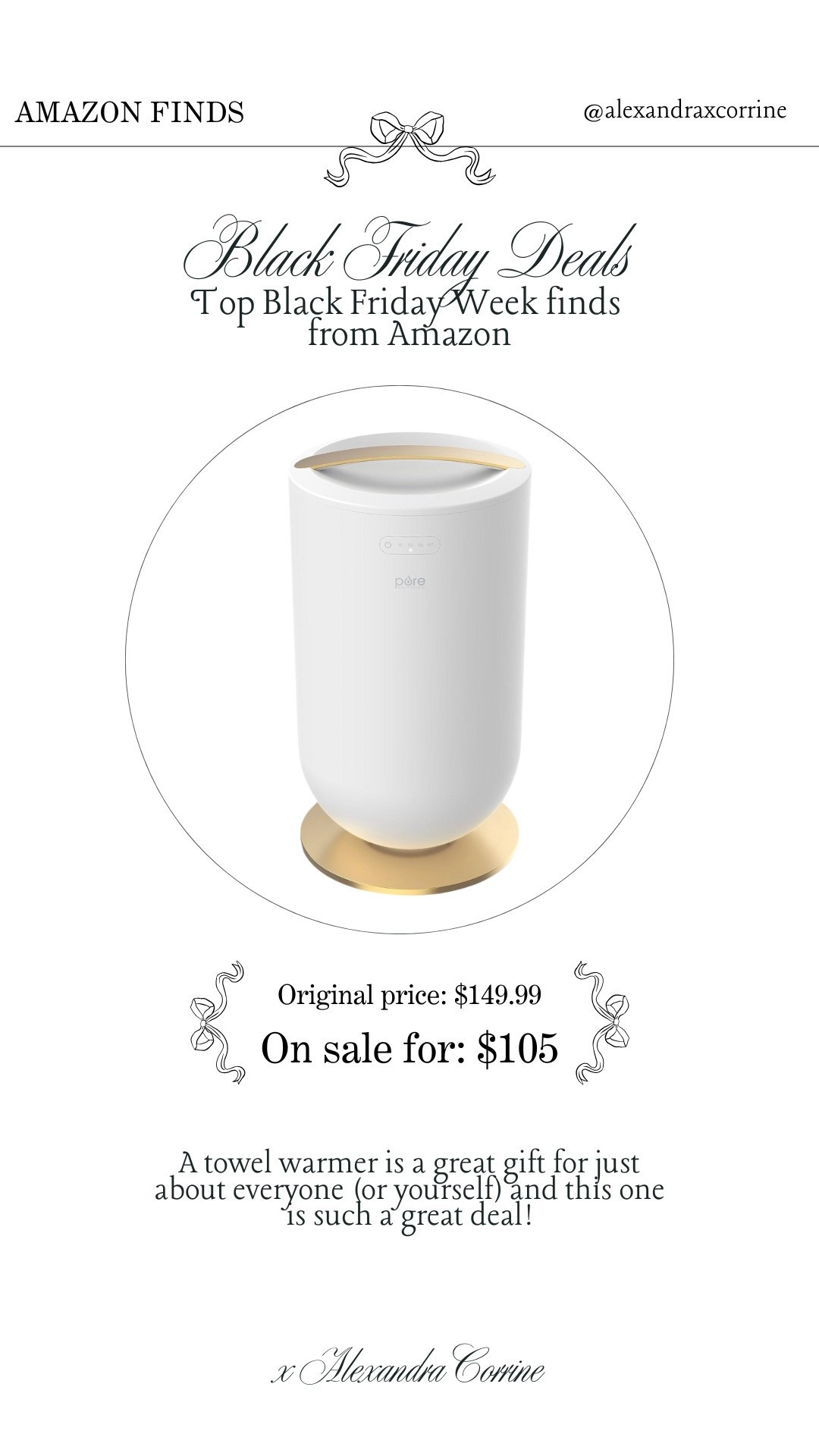 Amazon Black Friday favorites 🤍

Black Friday, cyber week, sale alert, deals, Amazon finds, Amazon prime, Christmas, holiday shopping, present, gift guide, gift ideas 

#LTKSaleAlert #LTKGiftGuide #LTKCyberWeek