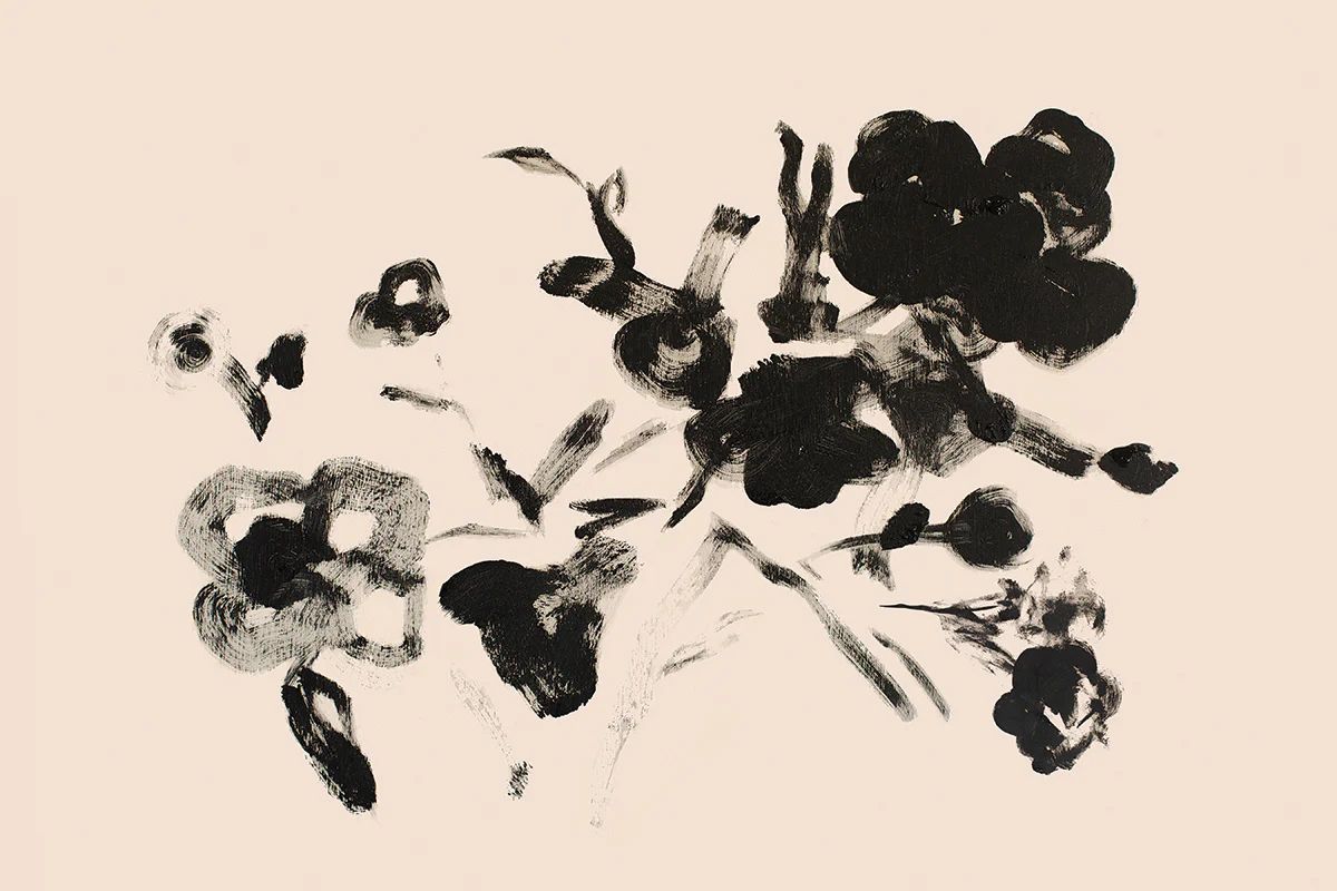 Midnight Blossoms II | Juniper Print Shop