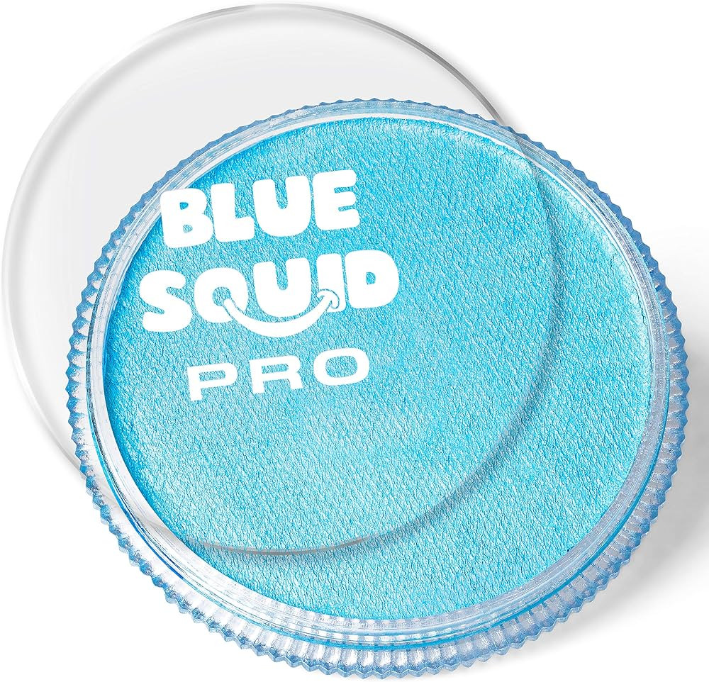 Blue Squid PRO Face Paint - Classic Light Blue (30gm), Professional Water Based Single Cake Face ... | Amazon (US)