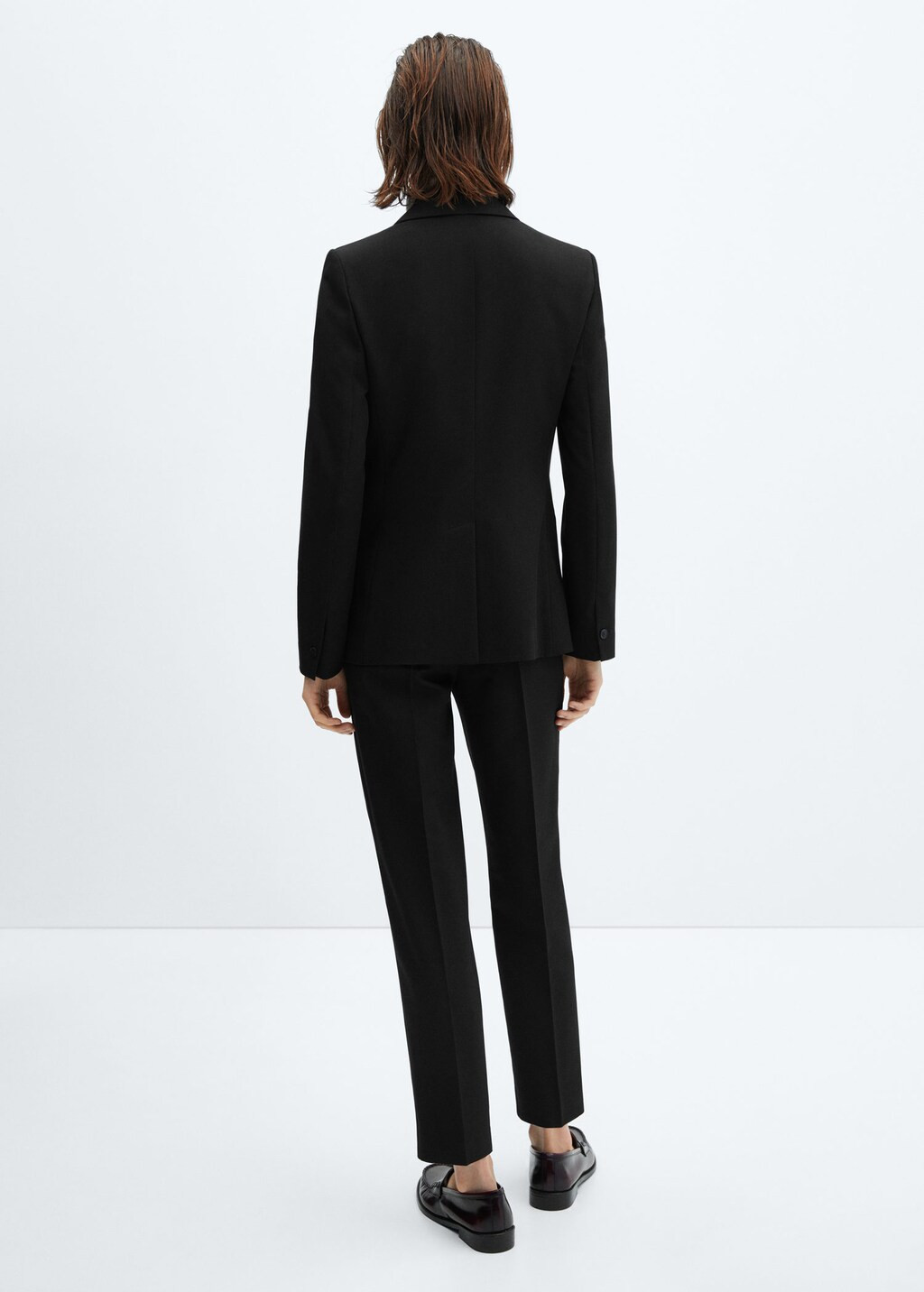 Fitted suit blazer -  Women | Mango USA | MANGO (US)