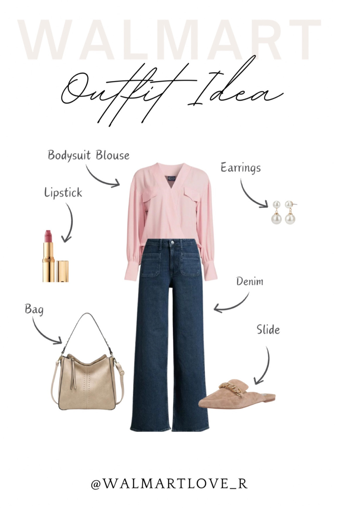 Outfit Idea! Loving this new bodysuit blouse at Walmart! Under $25

Valentine’s Day Look
Walmart Fashion 🤍

#LTKstyletip #LTKSeasonal #LTKfindsunder50