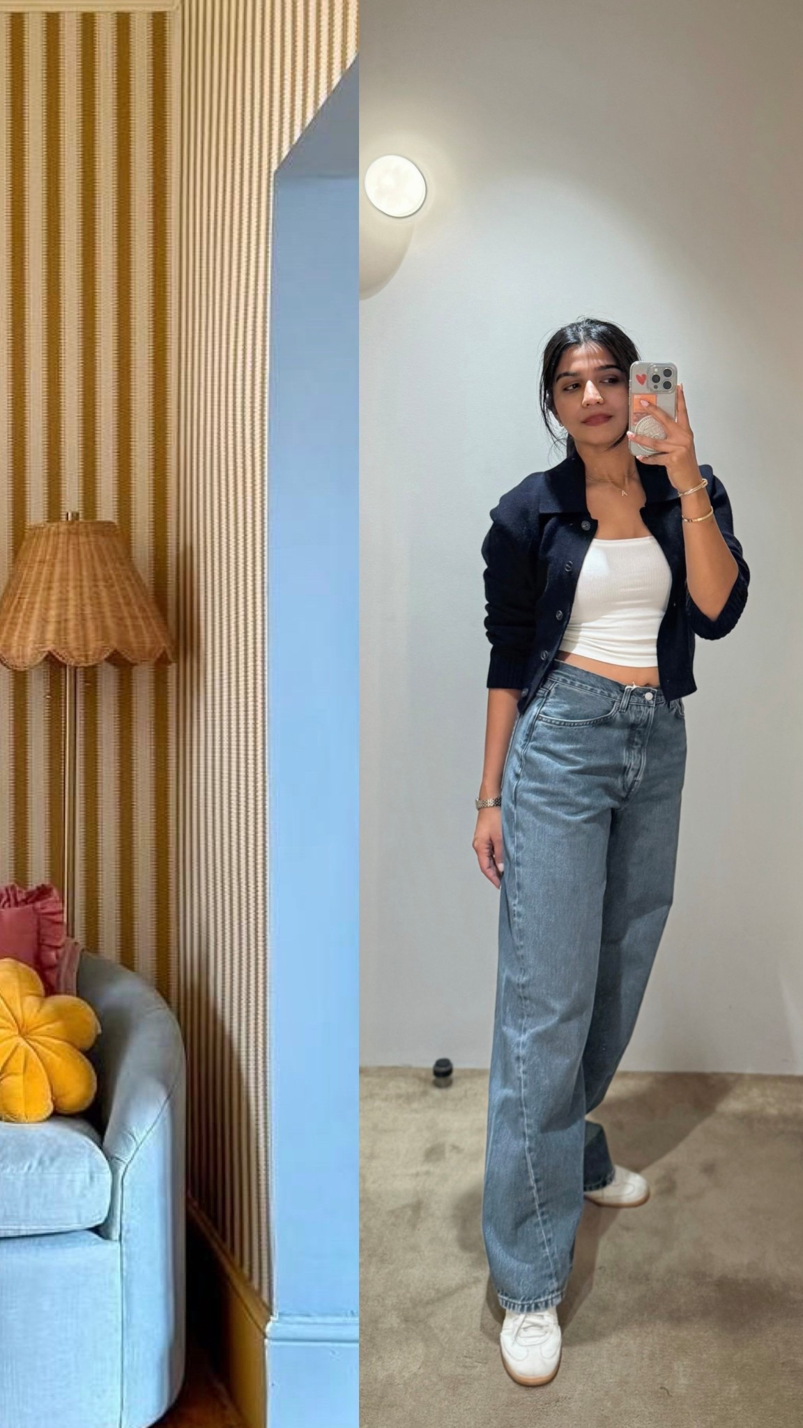 Jeans -26
Cardi - xs

#LTKdayinmylife #LTKgrwm #LTKootd