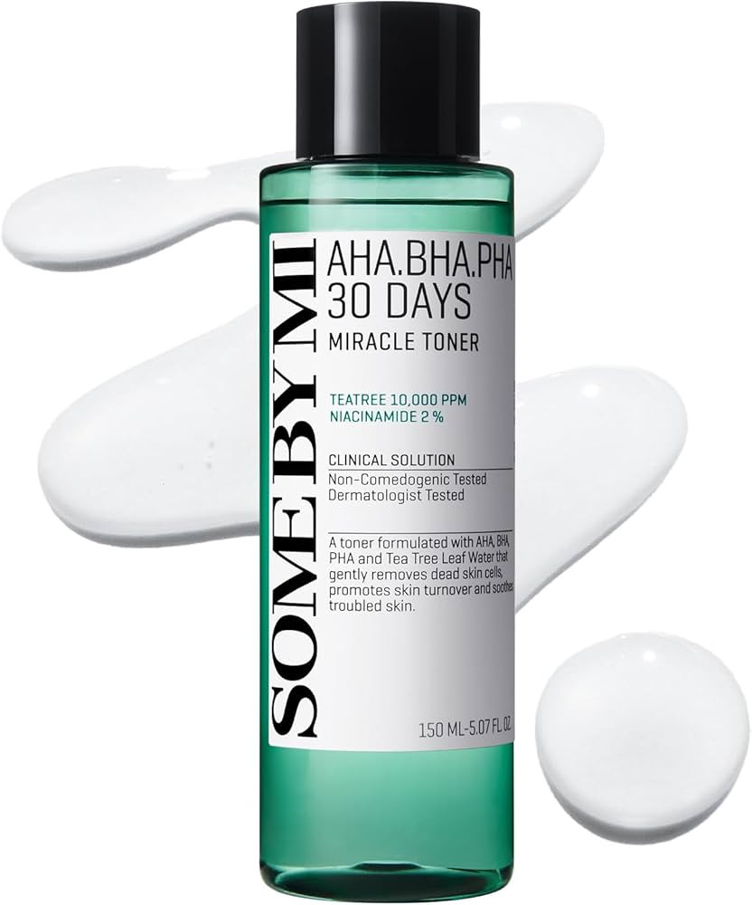 SOME BY MI AHA BHA PHA 30 Days Miracle Toner \u2013 5.07oz, 150ml \u2013 Korean Salicylic Acid Ex... | Amazon (US)