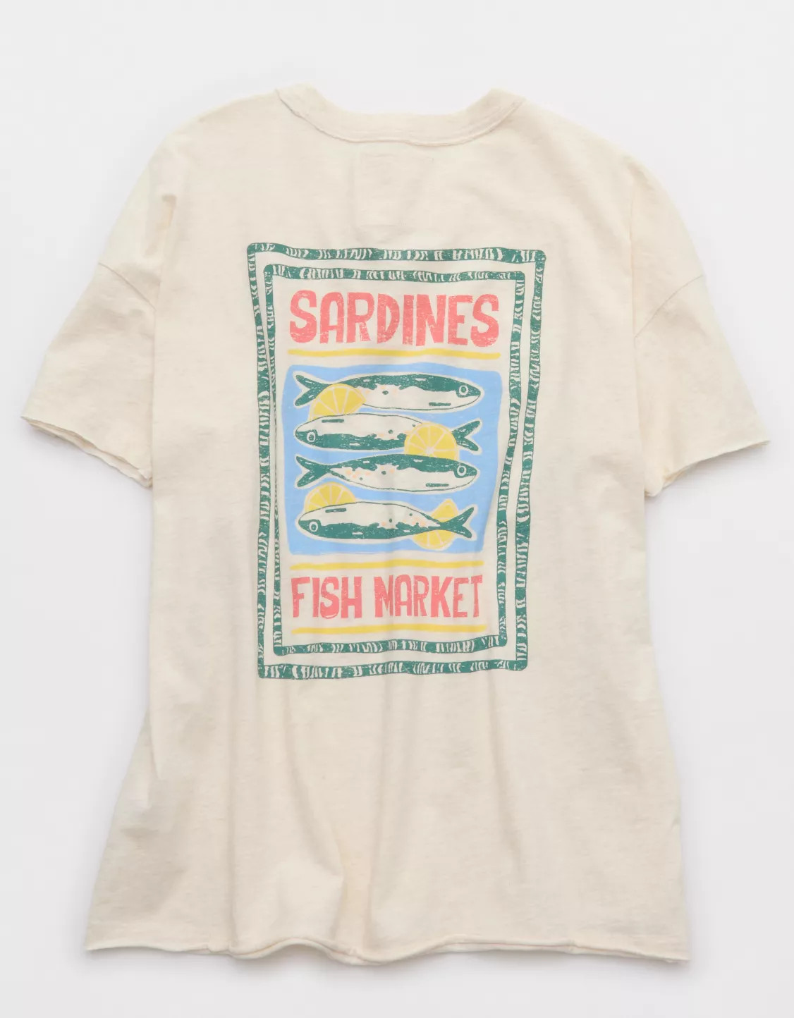 Aerie Oversized Crew Boyfriend T-Shirt | Aerie