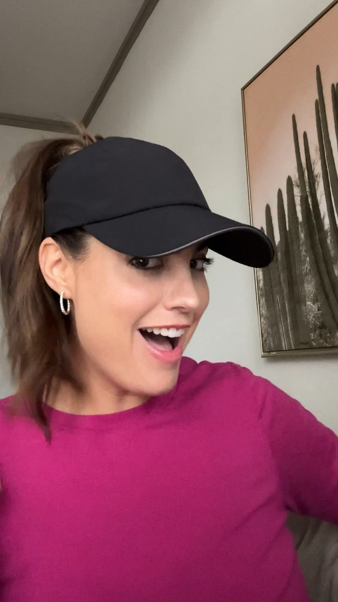 A baseball hat that lets me wear my high ponytail ?! Say less. 

#LTKVideo #LTKstyletip #LTKfitness