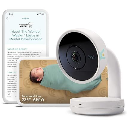 Lumi by Pampers Smart Baby Monitor: HD Video Baby Monitor (with camera and audio), Wifi, Night Vi... | Amazon (US)