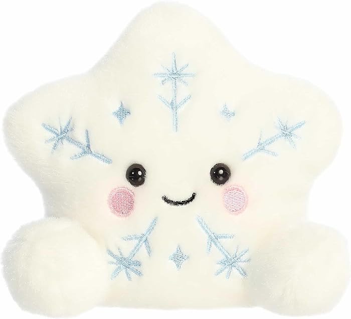 Aurora® Festive Palm Pals™ Glisten Snowflake™ Stuffed Animal - Fun Collectible Plush for Kid... | Amazon (US)