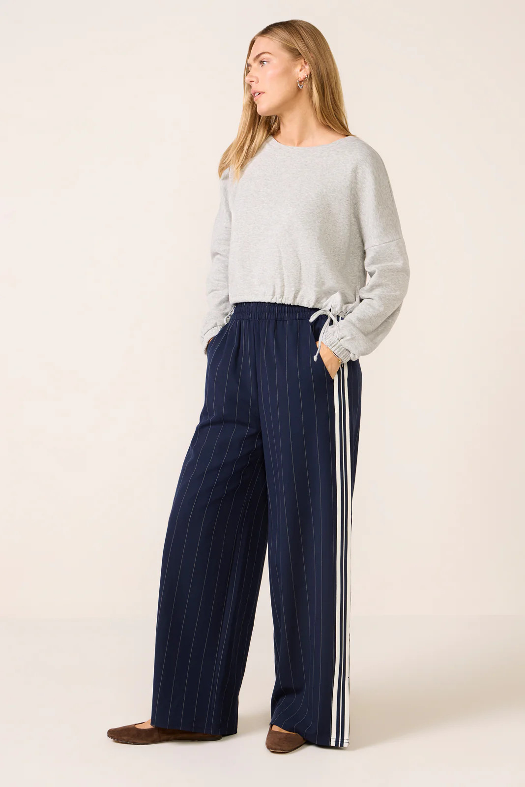 Keyara Tie Bottom Sweatshirt | Evereve