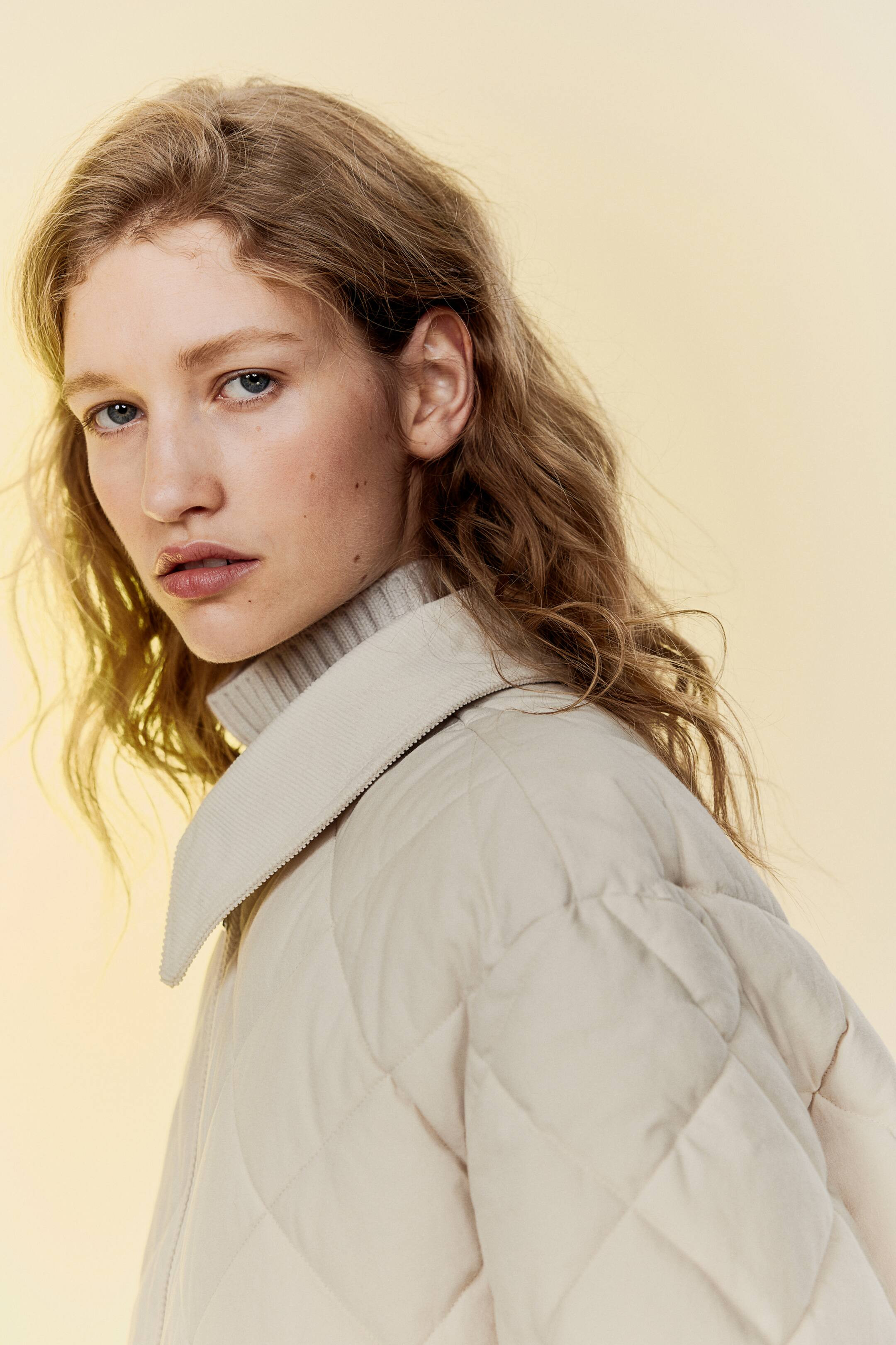 Steppjacke - Hellbeige - Ladies | H&M DE | H&M (DE, AT, CH, NL, FI)