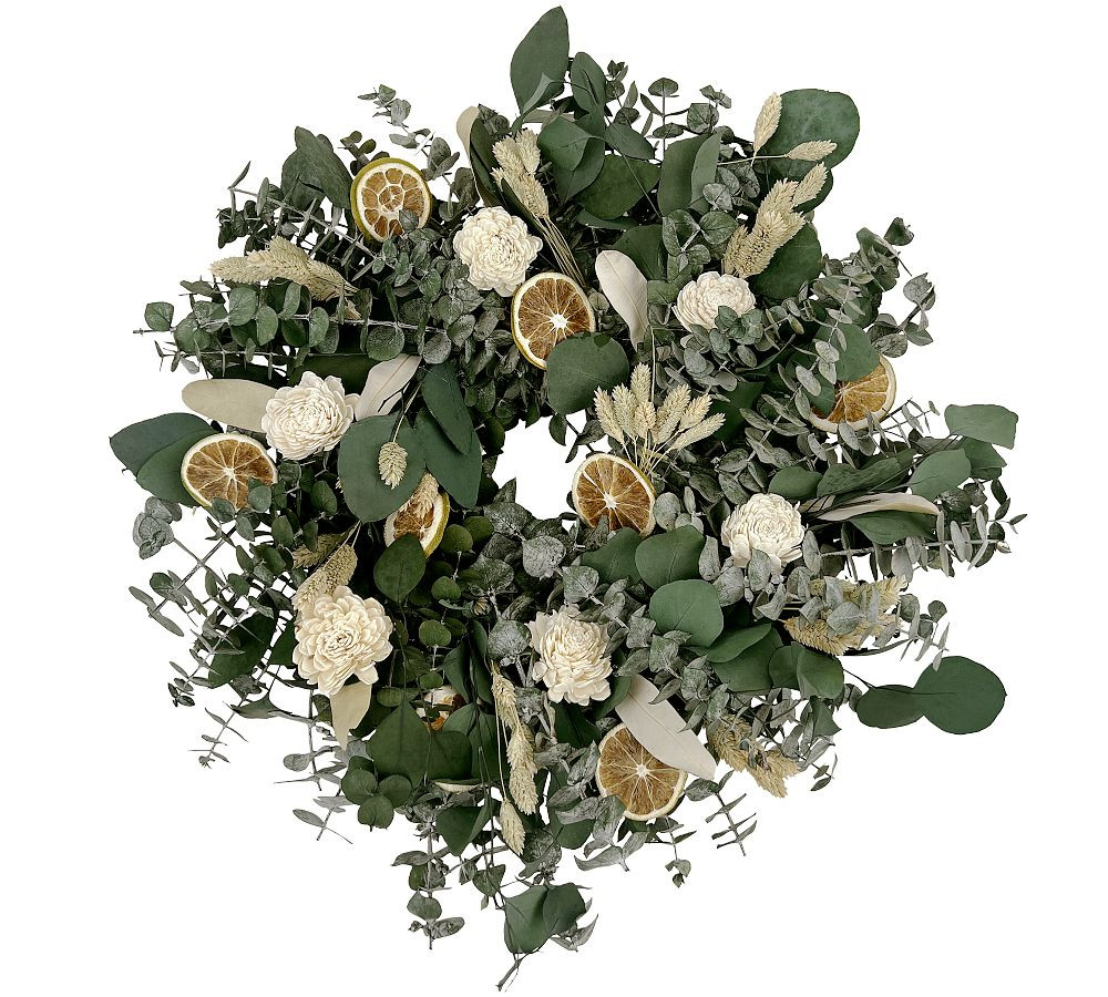 Dried Bergamot Beauty Wreath | Pottery Barn (US)