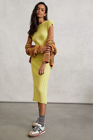 Buttercup Midi Sweater Dress | Anthropologie (US)