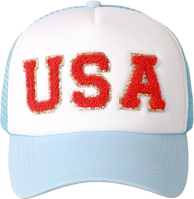 MIRMARU Retro Foam Mesh Trucker hat Trendy Design Summer Baseball Cap for Womens | Amazon (US)