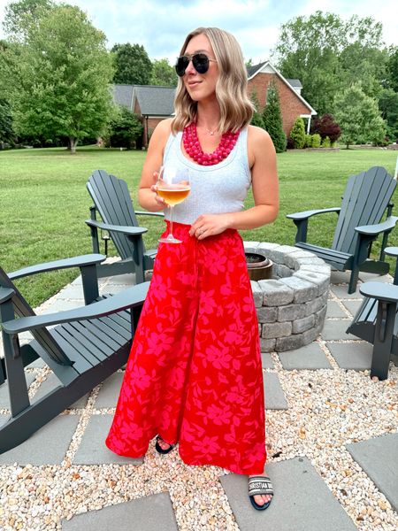 The most amazing pants for Summer! Size small! 🩷 P.S. both my necklace and pants are pink!!

Amazon fashion, vacation style, wide leg pants 

#LTKSaleAlert #LTKFindsUnder100 #LTKStyleTip