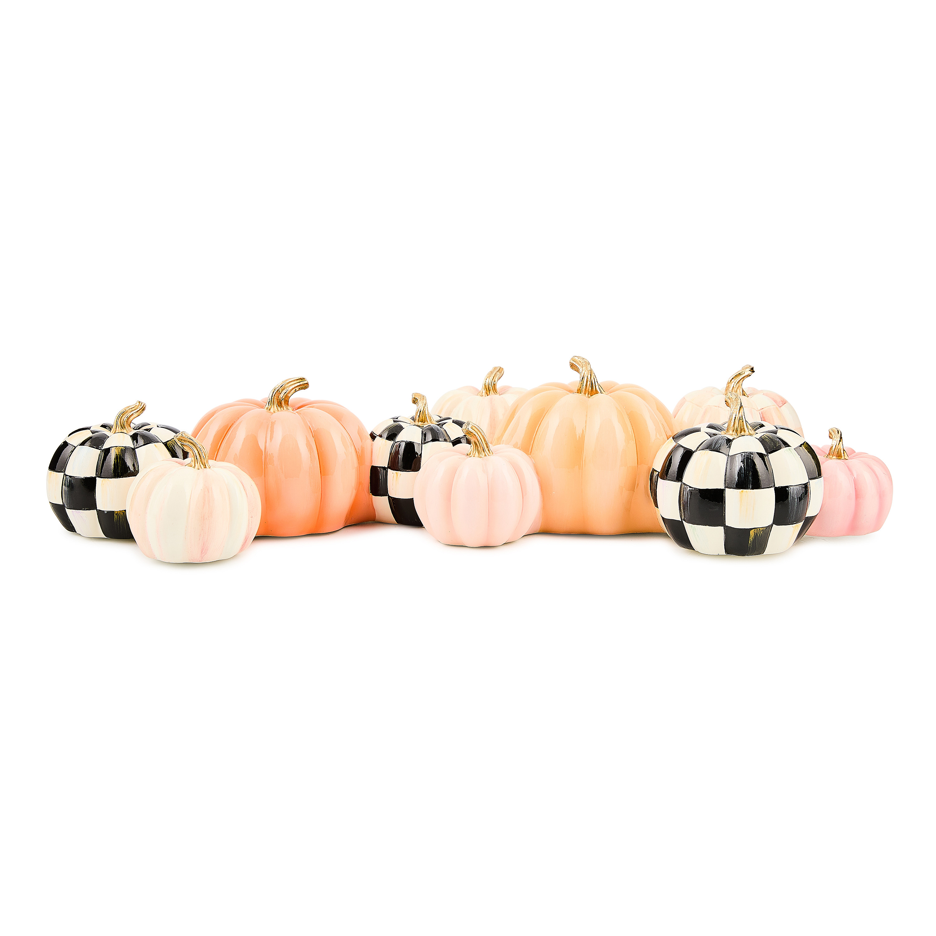 MacKenzie-Childs Hocus Pocus Pumpkin Cluster Arrangement | MacKenzie-Childs