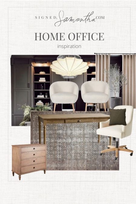 Home office decor. Home office inspo. Home office inspiration. Home office design. Office chair. Dresser. Office desk. Moody home office  

#LTKFind #LTKstyletip #LTKhome