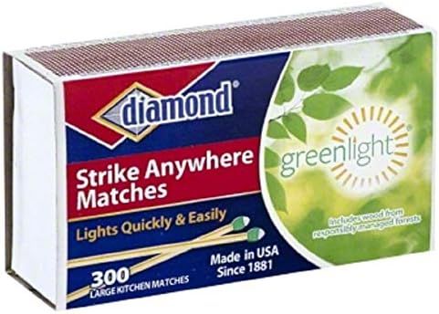 Diamond Green Light Strike Anywhere Matches | Amazon (US)