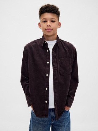 Kids Relaxed Corduroy Shirt | Gap (US)