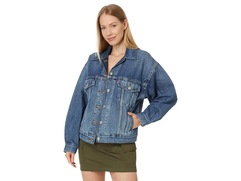 Levi's(r) Womens 90s Trucker Women's Clothing Turning Heads: MD, Cotton/Denim | Zappos.com