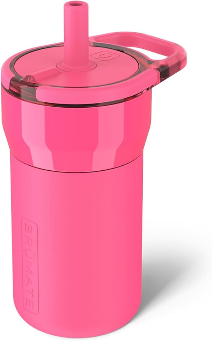BrüMate Leap 12oz 100% Leakproof Kids Tumbler with Handle and Silicone Soft Straw | Drop Resista... | Amazon (US)