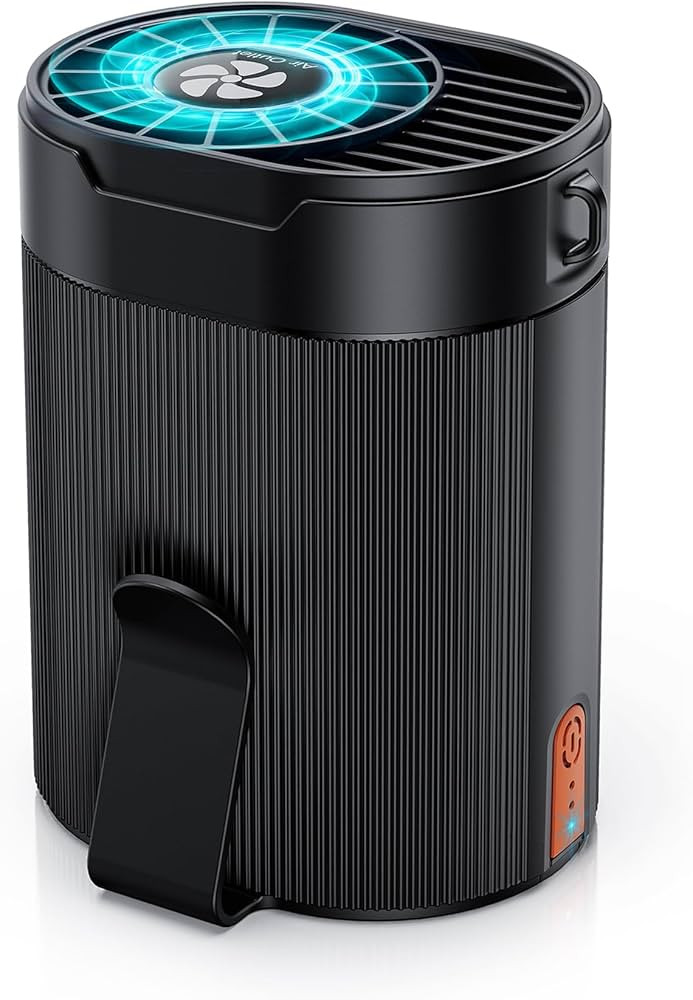 Portable Fan, Personal Rechargeable Mini Waist Fan, 3000 mAh Battery Operated, Max 24H Working Ti... | Amazon (US)