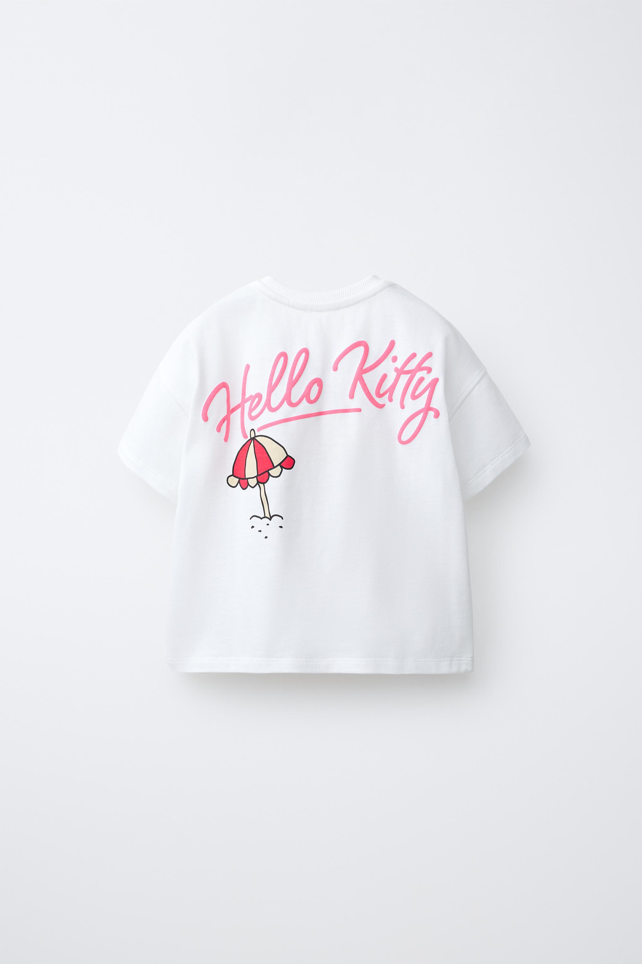 HELLO KITTY \u00a9 SANRIO FLOAT T-SHIRT | Zara US