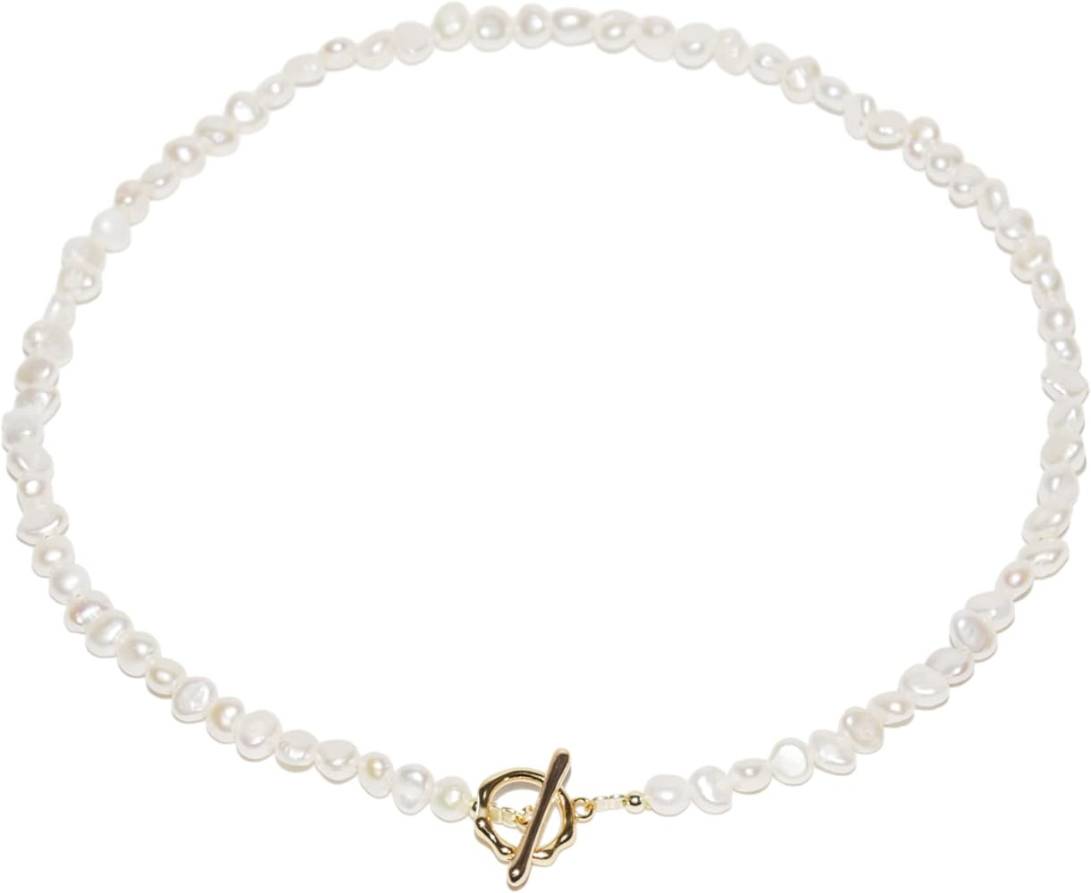 BENDOFIG OTkou Freshwater Pearl Necklace for Women | Amazon (US)