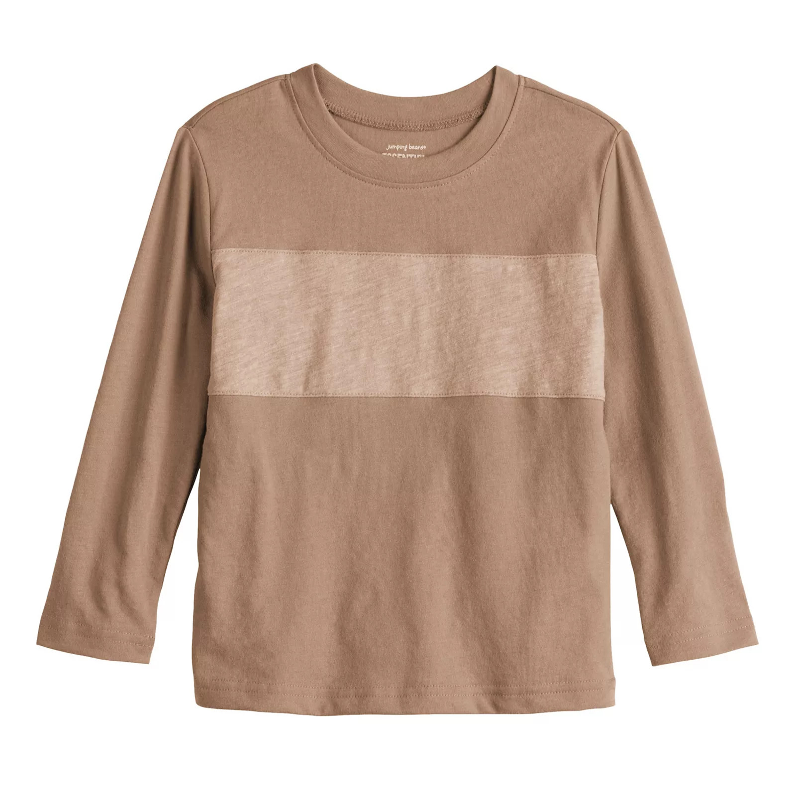 Baby & Toddler Boys Jumping Beans® Long Sleeve Essential Blocked Tee | Kohl's