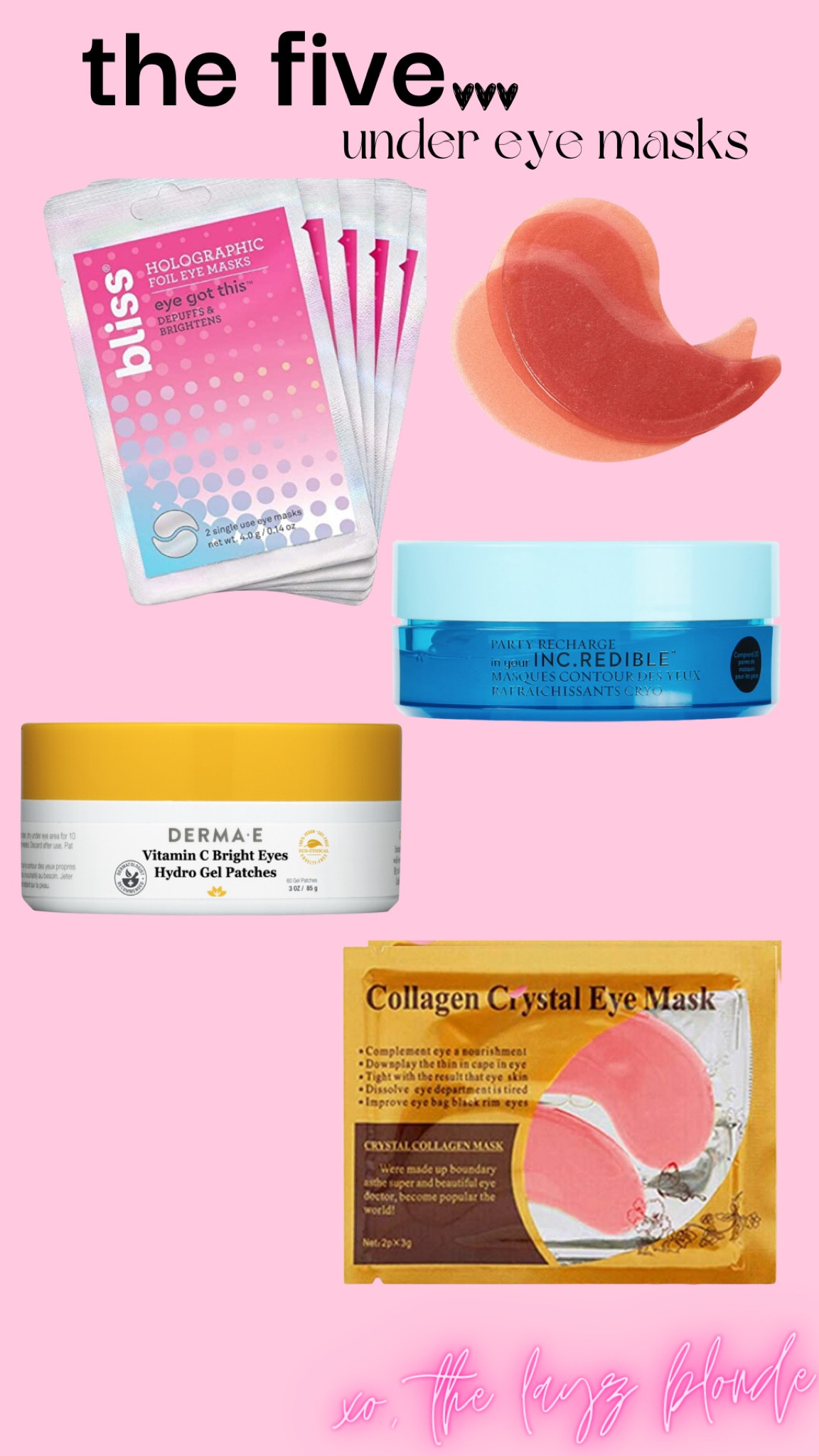 the five | under eye masks my fave skincare treat! 

#LTKunder50 #LTKbeauty #LTKstyletip