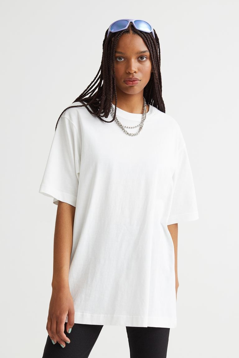 Oversized T-shirt | H&M (DE, AT, CH, NL, FI)