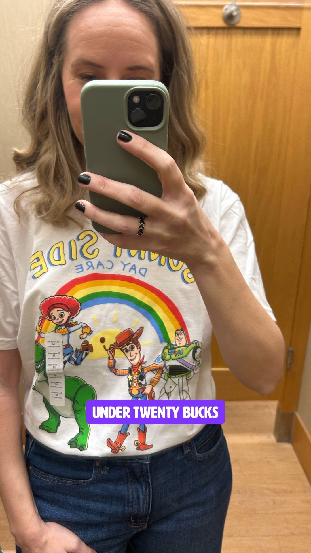 This Toy Story shirt from Kohl’s is such a fun find for your next Disney outfit! 💛 Whether you’re heading to Hollywood Studios or planning a full Toy Story outfit, this one makes it easy to build a comfortable but put-together Hollywood Studios outfit.

I love pairing this Disney shirt with denim shorts or biker shorts for a casual park day, then layering with sneakers and playful accessories to complete the look. If you’re searching for a Toy Story shirt that works as a cute Disney outfit without feeling over the top, this is such a good one.

Perfect for park days, ride photos, and all the Pixar vibes. 💙✨

#LTKTravel #LTKmomlife #LTKSaleAlert