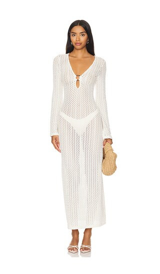 Karma Dress in Chalk White | Revolve Clothing (Global)