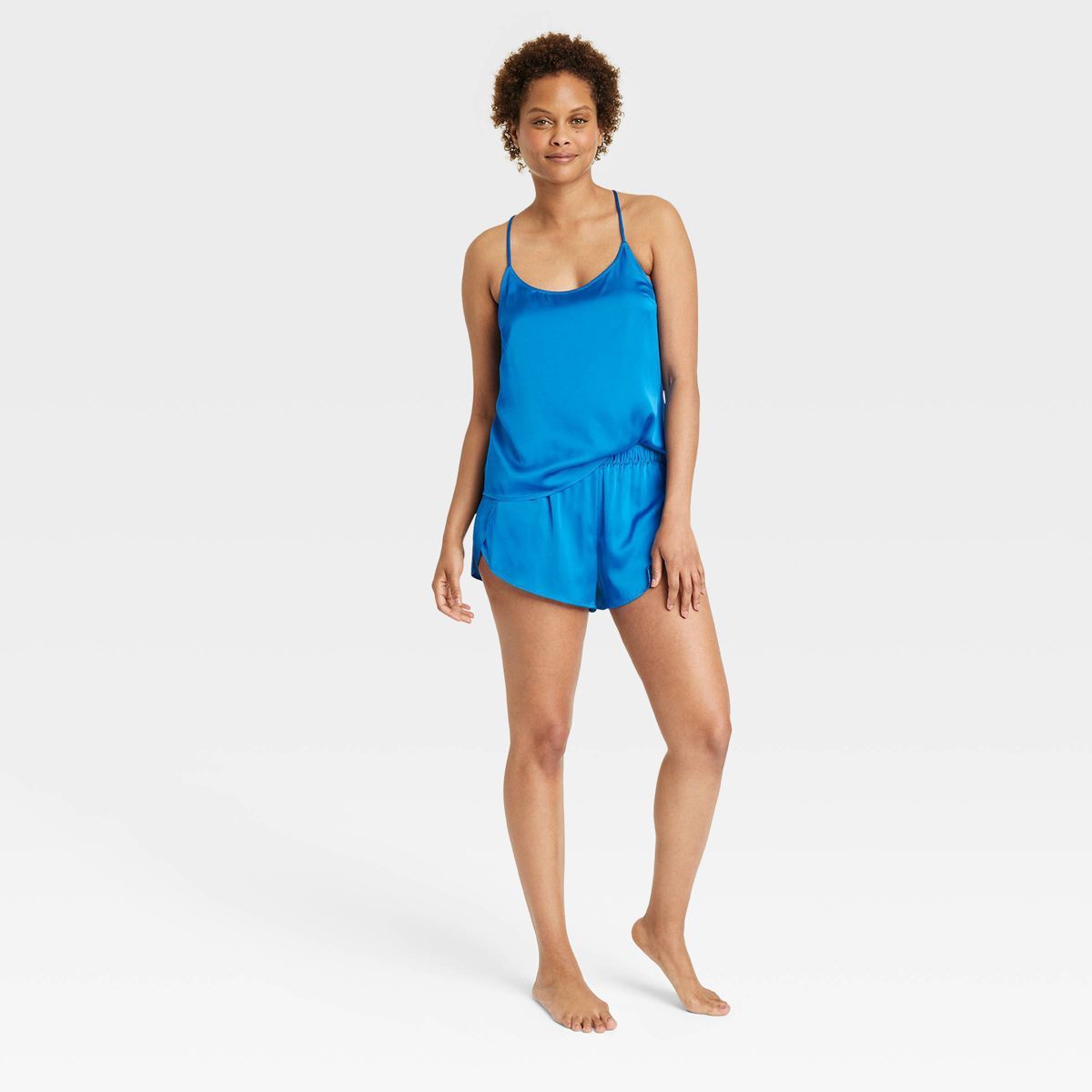 Women's Satin Cami & Shorts Pajama Set - Stars Above™ | Target