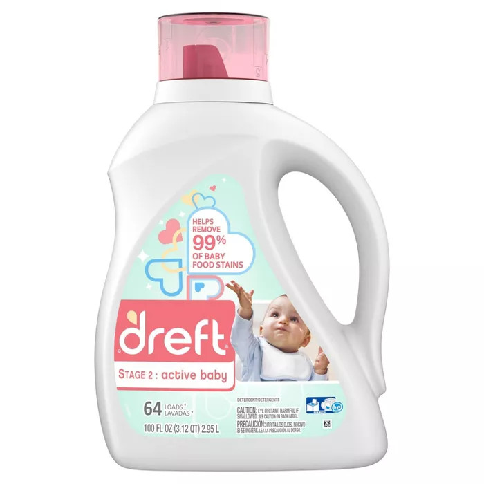Dreft Active Baby Liquid Laundry Detergent | Target