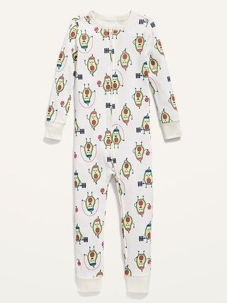 Unisex Printed Pajama One-Piece for Toddler & Baby | Old Navy (US)