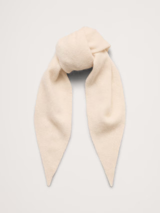 Brushed Wool-Cashmere Triangle Scarf | Banana Republic (US)