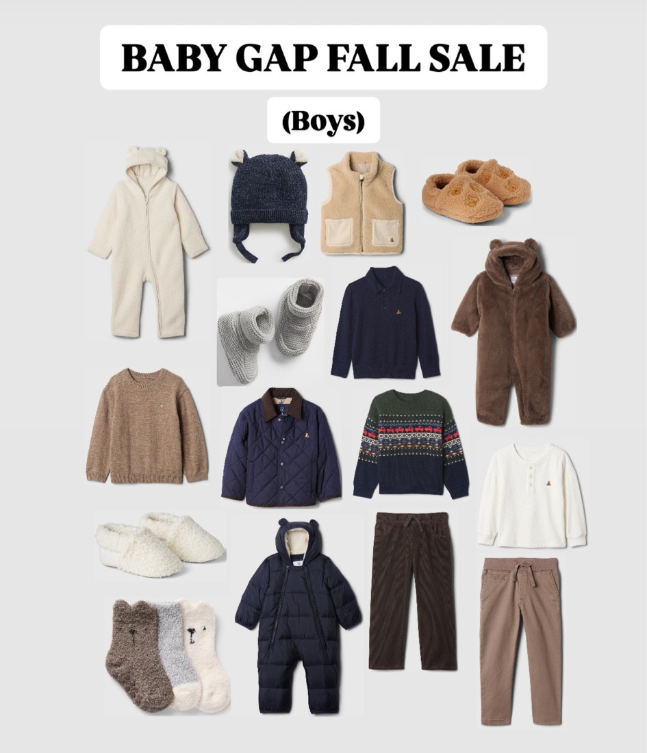 Baby Boy Gap Fall Sale… got a ton of pieces for Louis. Shop below

#LTKStyleTip #LTKSaleAlert #LTKBaby
