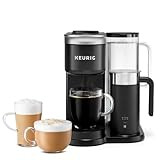 Keurig K-Cafe SMART Single Serve K-Cup Pod Coffee, Latte and Cappuccino Maker, Black | Amazon (US)