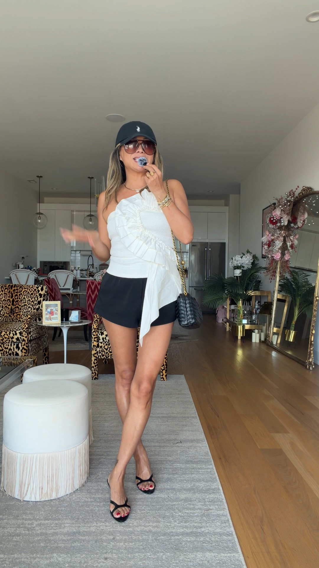 One of my favorite outfits. Great ruffle too and fav shorts. Size small on both

#LTKgrwm #LTKootd