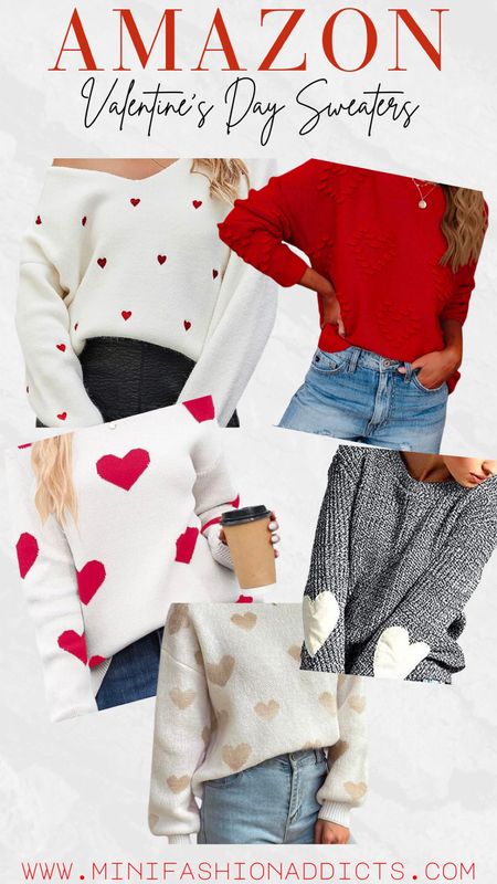 Valentine's Day Sweaters from Amazon 

#LTKstyletip #LTKSeasonal #LTKfindsunder50